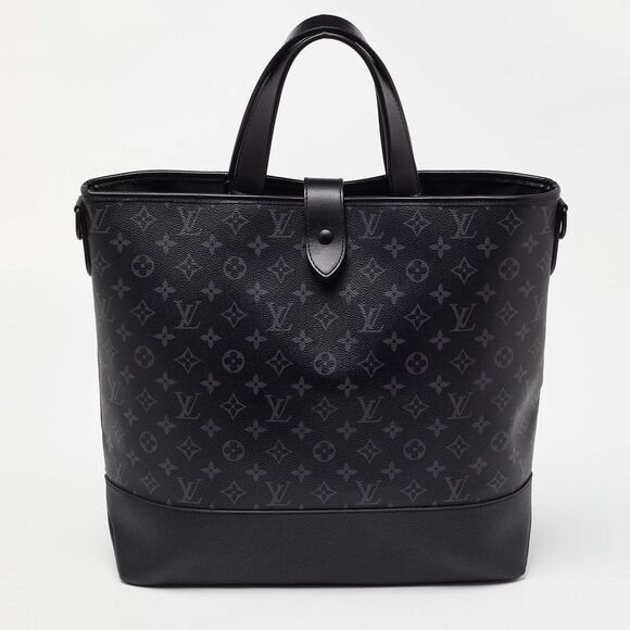 Louis Vuitton Monogram Eclipse Saumur Tote - Picture 4 of 4